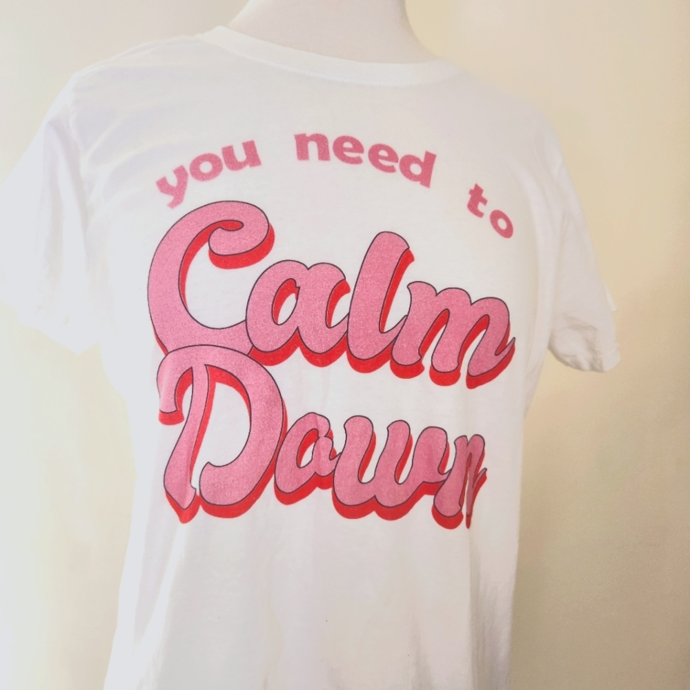 Taylor Swift Calm Down Lyric T-Shirt - Eras Tour Outfit